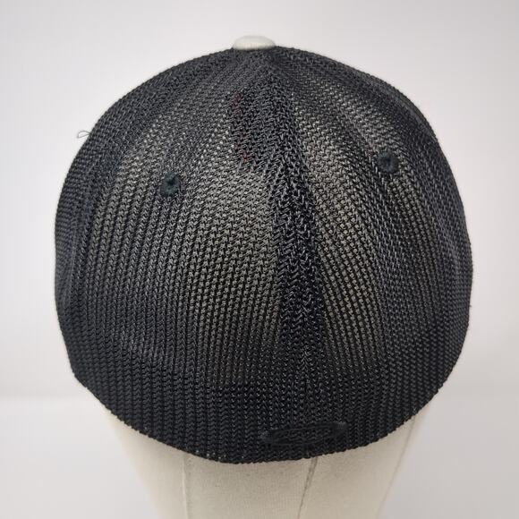 Oakley Fitted Trucker Hat Multicolor XL Camouflage Flexfit Yupoong - Picture 6 of 10